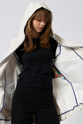 Pret Pour Partir Capri Lap Coat Ciment