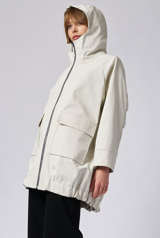 Pret Pour Partir Capri Lap Coat Ciment