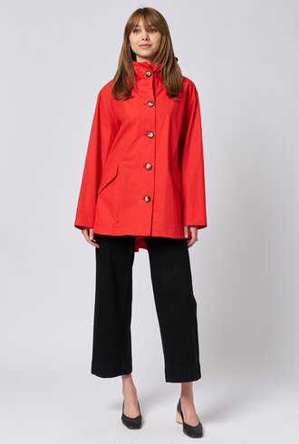 Pret Pour Partir Laura Coat Orange Red