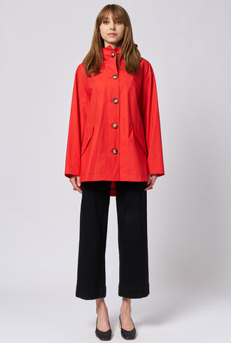 Pret Pour Partir Laura Coat Orange Red
