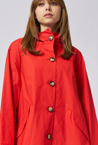 Pret Pour Partir Laura Coat Orange Red