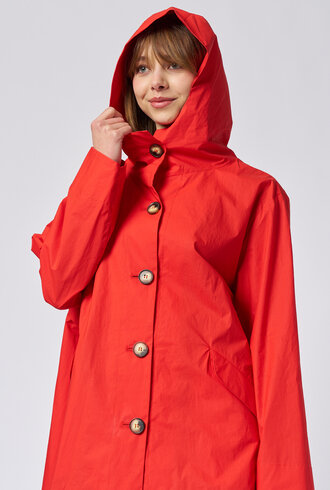 Pret Pour Partir Laura Coat Orange Red