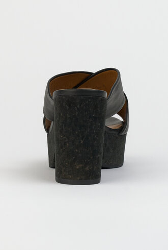 Coclico Bing Wedge Clog Black