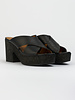 Coclico Bing Wedge Clog Black