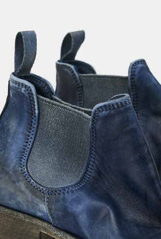 Shoto Pull On Boots Blue