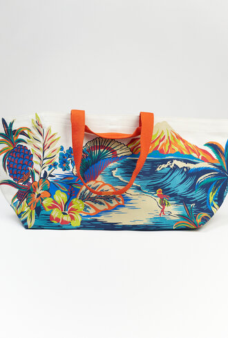 Inouitoosh Carrier Bag Hawai Blue
