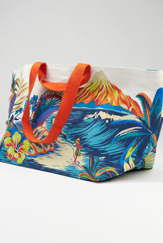 Inouitoosh Carrier Bag Hawai Blue