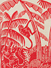 Inouitoosh Square Jungle Red
