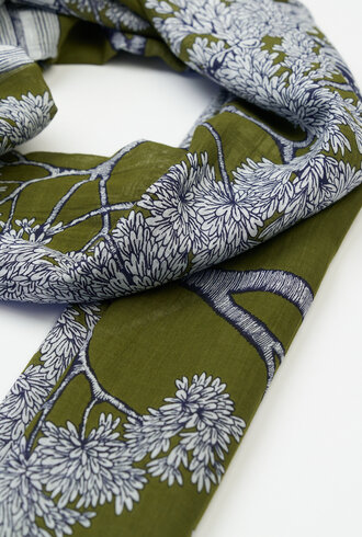 Inouitoosh Oblong Mirage Scarf Khaki