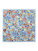 Inouitoosh Square Scarf Botenique Blue