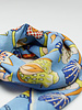 Inouitoosh Square Scarf Botenique Blue