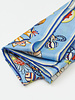 Inouitoosh Square Scarf Botenique Blue