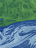 Inouitoosh Oblong Balthazar Scarf Blue