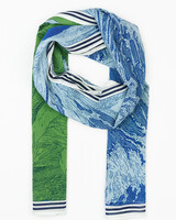 Inouitoosh Oblong Balthazar Scarf Blue