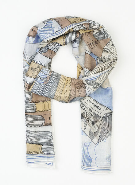 Inouitoosh Oblong Editions Scarf Grey