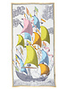 Inouitoosh Oblong Des Rives Et Des Rives Scarf Multico