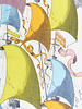 Inouitoosh Oblong Des Rives Et Des Rives Scarf Multico