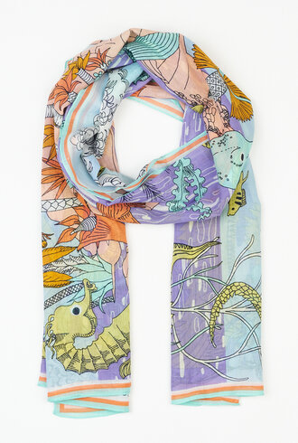 Inouitoosh Oblong Fantastique Scarf Pastel