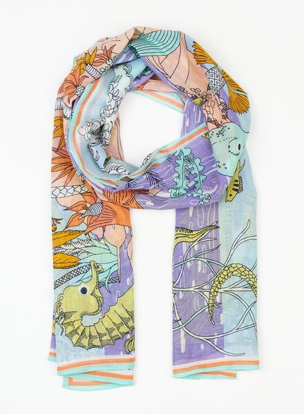 Inouitoosh Oblong Fantastique Scarf Pastel