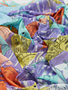 Inouitoosh Oblong Fantastique Scarf Pastel