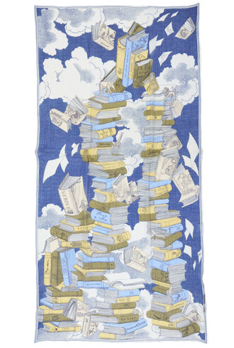 Inouitoosh Oblong Editions Scarf Navy
