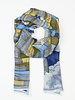 Inouitoosh Oblong Editions Scarf Navy