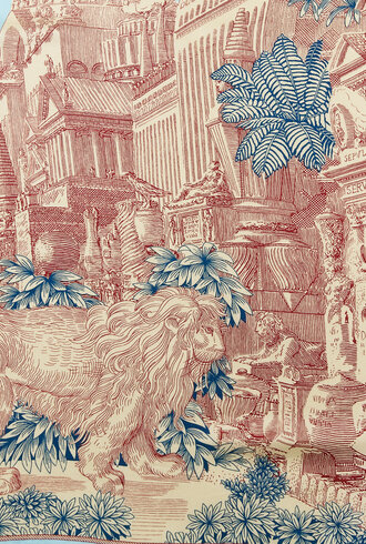 Inouitoosh Square Piranesi Scarf Turquoise