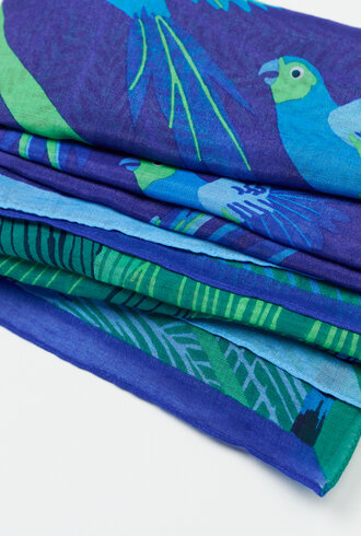 Inouitoosh Oblong Rio Scarf Emerald