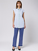 Raquel Allegra Gardener Shirt Blue Stripe