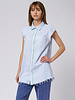 Raquel Allegra Gardener Shirt Blue Stripe