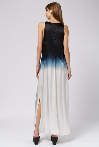 Raquel Allegra Aziza Maxi Dress Black