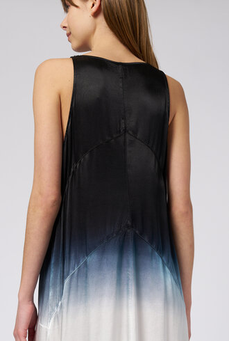 Raquel Allegra Aziza Maxi Dress Black