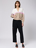 Raquel Allegra Cropped Jackie Cardigan Wheat Field