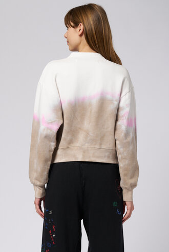 Raquel Allegra Cropped Jackie Cardigan Wheat Field