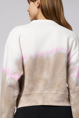Raquel Allegra Cropped Jackie Cardigan Wheat Field