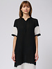 Raquel Allegra Peasant Dress Black Vibration