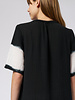 Raquel Allegra Peasant Dress Black Vibration