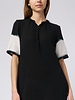 Raquel Allegra Peasant Dress Black Vibration