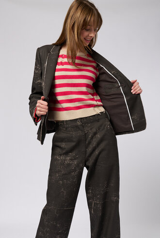 Raquel Allegra Arden Trousers Aged Black