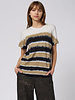 Raquel Allegra Betty Tee Neutral Stripes