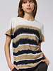Raquel Allegra Betty Tee Neutral Stripes
