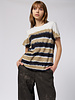 Raquel Allegra Betty Tee Neutral Stripes