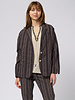 Bsbee Belmont Jacket Washed Black Stripe