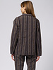 Bsbee Belmont Jacket Washed Black Stripe