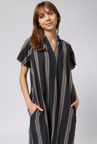 Bsbee Golden Dress Washed Black
