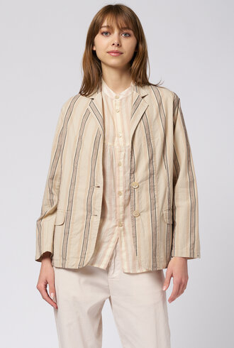 Bsbee Belmont Jacket Powder Stripe