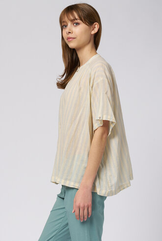 Bsbee Kitty Shirt Sky Stripe