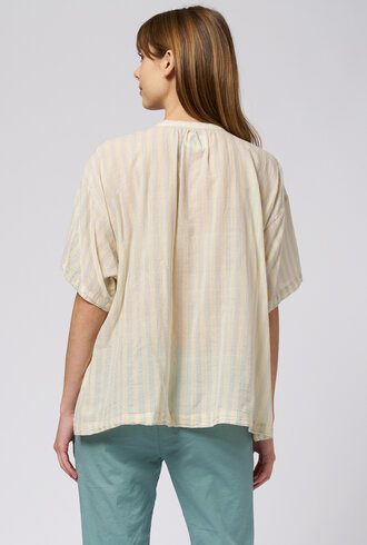 Bsbee Kitty Shirt Sky Stripe