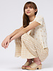 MJW. Knit Tee Oat Dots