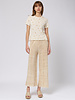 MJW. Knit Tee Oat Dots